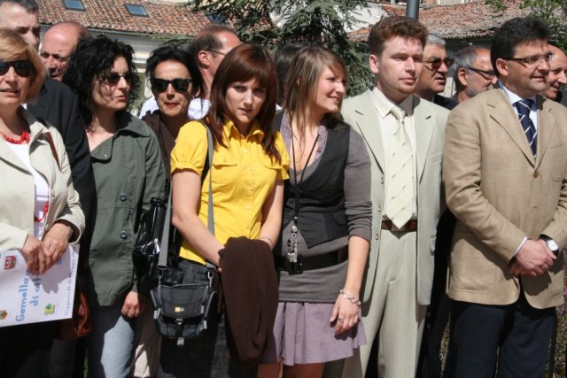 Viggiano     delegazioni dei paesi del gemellaggio europeo